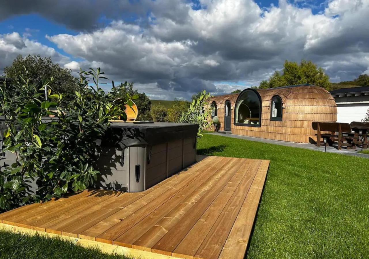 Tirolian Lodge North, Whirlpool, Sauna, Lagerfeuer Bundorf Exterior photo